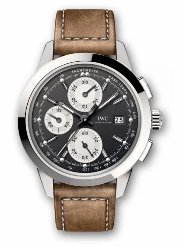 IWC Ingenieur Chronograph Custom Stainless Steel / Black-Silver-Black / Calf IW3808-BV (IW3808BV)